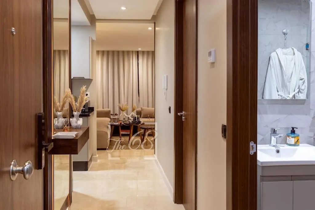 카사블랑카 The 68 !Un Studio Luxueux Au Standing Des 5 Etoiles 아파트 0*,  모로코